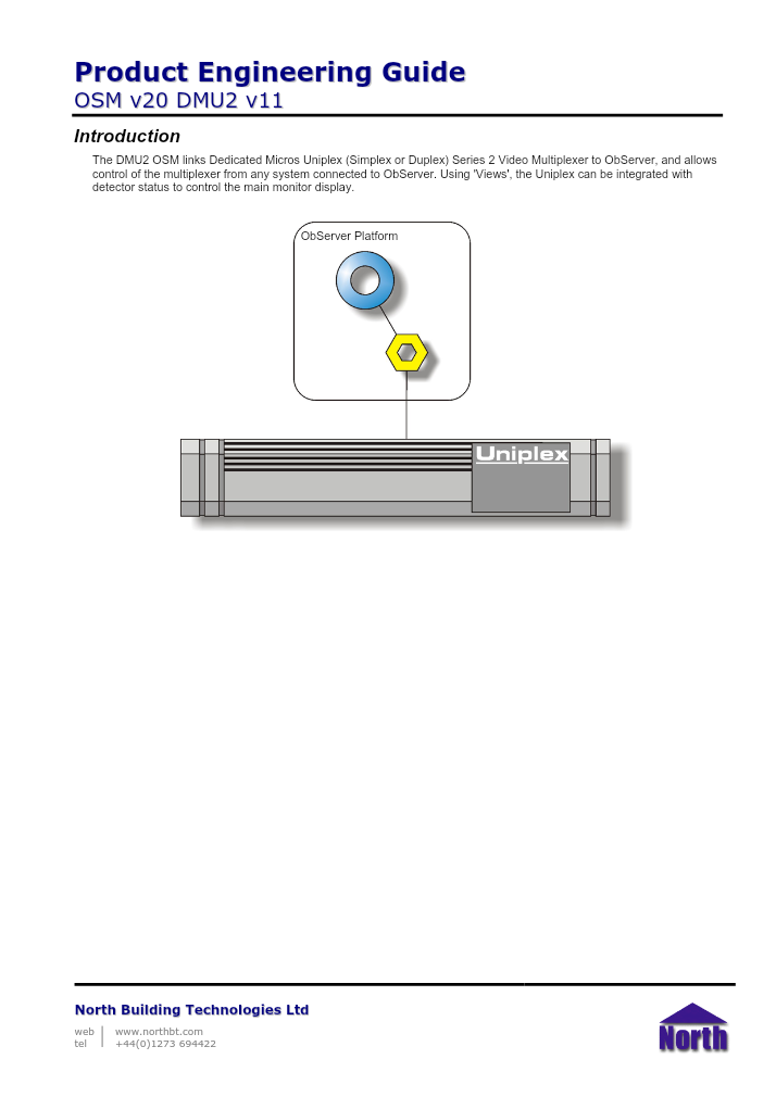 Preview thumbnail of page 1 of the DMU2 Engineering Guide PDF document.